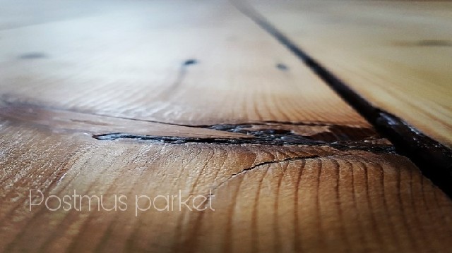 Doe mee stam Hopelijk Grenen houten vloer schuren lakken - Postmus parket